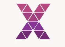 Purple X client logo